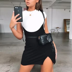 Black Bodycon Summer Skirt: Trendy K-POP Style for Gen Z & Y2K Fashionistas