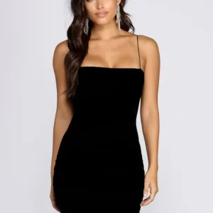 Black Halter Mini Dress | Sexy Bodycon Clubwear for Women