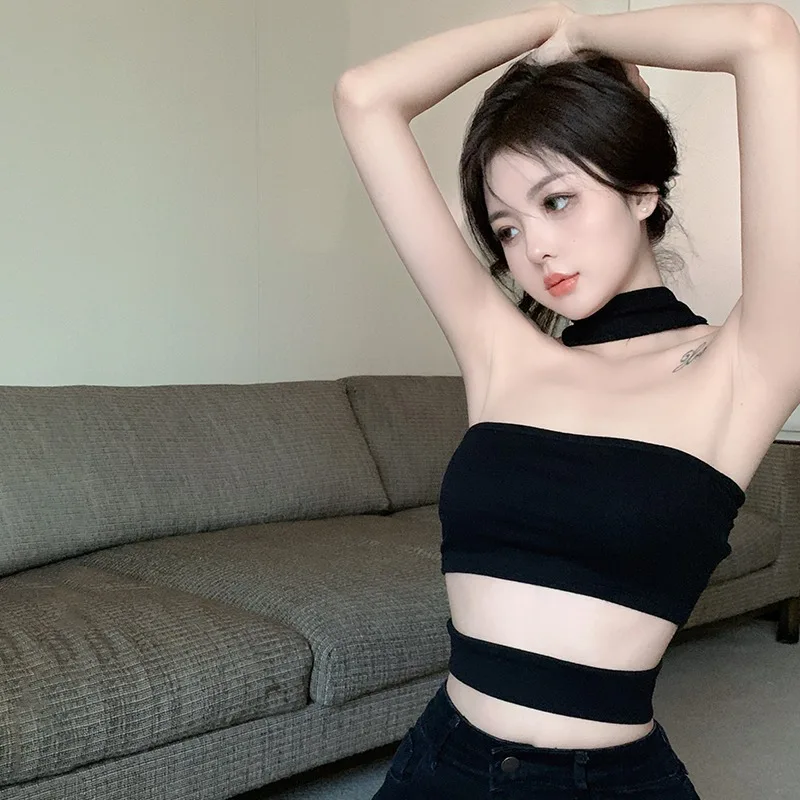 Gen Z & Y2K K-POP Streetwear Camisole: Sexy Sleeveless Top