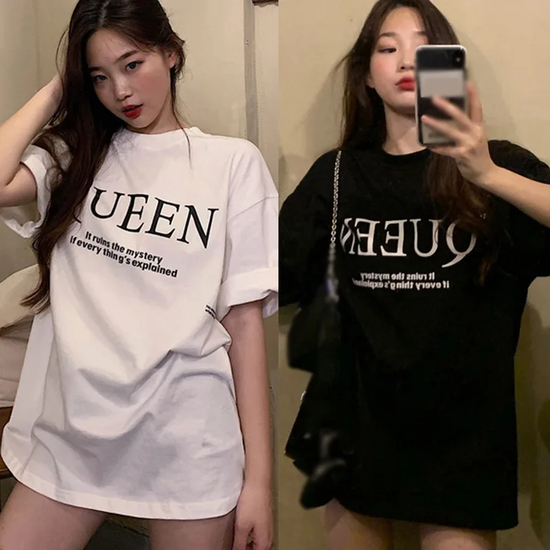 Gen Z & Y2K K-POP Streetwear: Summer Women's Korean Loose T-shirt