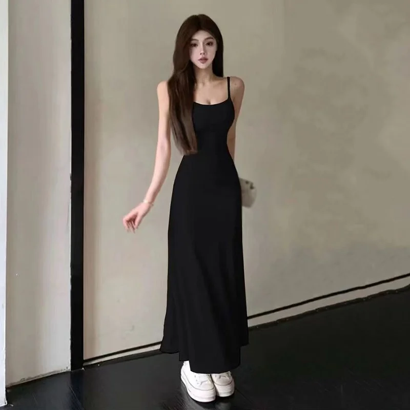 Gen Z & Y2K K-POP Streetwear Suspender Dress for Women