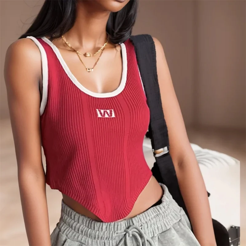 Gen Z & Y2K Style: Sexy Irregular Crop Tops for Women - K-POP & Korean Fashion