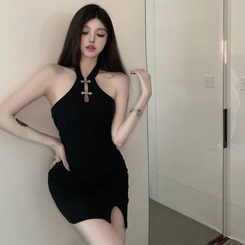 Gen Z & Y2K Style Women's Sleeveless Dress: K-POP Korean Fashion Streetwear