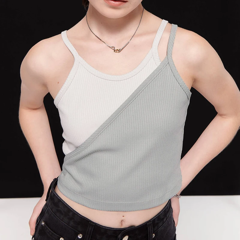 K-POP Inspired Backless Crop Top for Gen Z | Sleeveless Camisole Vest in Summer Fashion