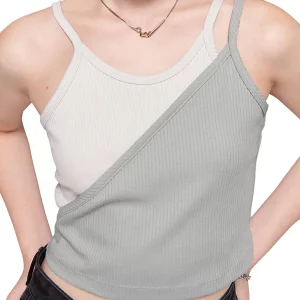 K-POP Inspired Backless Crop Top for Gen Z | Sleeveless Camisole Vest in Summer Fashion