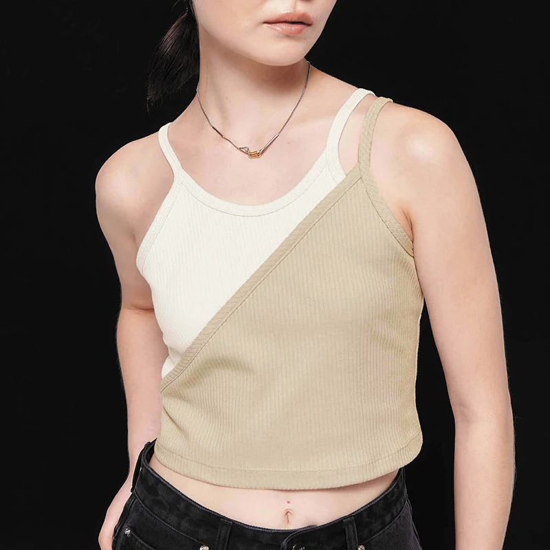 K-POP Inspired Backless Crop Top for Gen Z | Sleeveless Camisole Vest in Summer Fashion