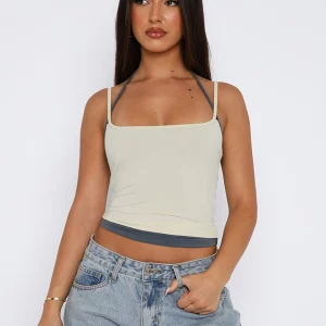 K-POP Inspired Color Block Halter Top | Adjustable Straps, Backless Design | Gen Z Streetwear Fashion