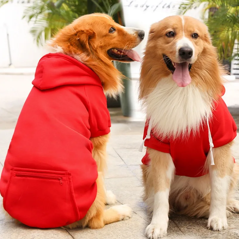 K-POP Inspired Dog Hoodies with Hat and Pocket | Winter Streetwear for Small to Large Dogs