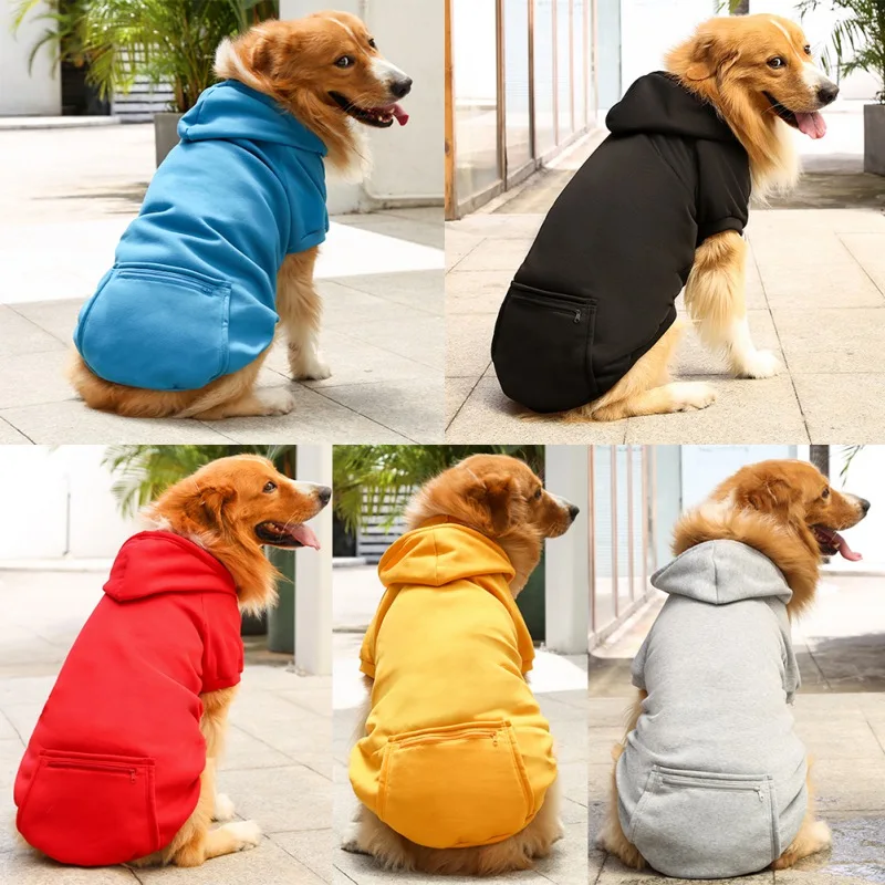 K-POP Inspired Dog Hoodies with Hat and Pocket | Winter Streetwear for Small to Large Dogs