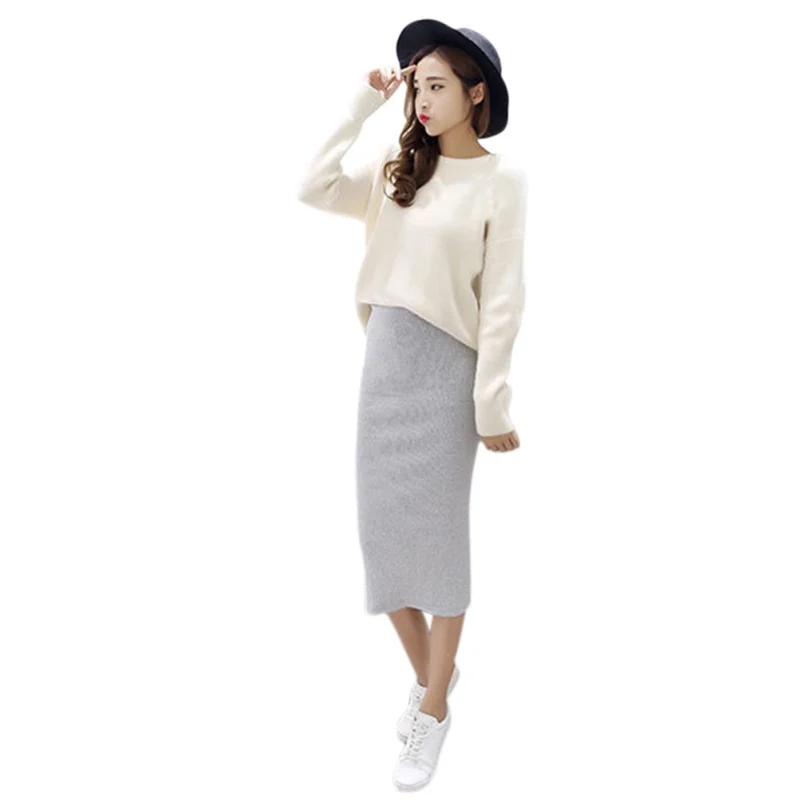 K-POP Inspired Split Pencil Skirt: Trendy Gen Z & Y2K Streetwear