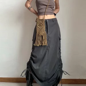 K-POP Inspired Streetwear Skirt for Confident Gen Z & Y2K Fashionistas