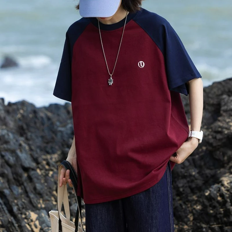 K-POP Streetwear Vintage Loose Fit T-shirt for Women | Casual Korean Fashion Top | Summer Harajuku Style Tee
