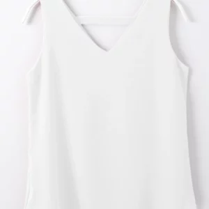 K-POP Style Sleeveless Chiffon Boho Top for Women | Streetwear Tank