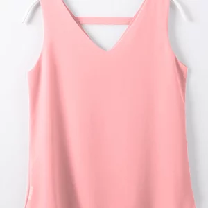 K-POP Style Sleeveless Chiffon Boho Top for Women | Streetwear Tank