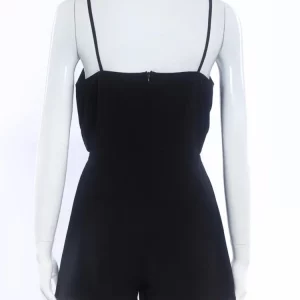 Summer Black Bodycon Rompers: Sexy Sleeveless Jumpsuit for Women